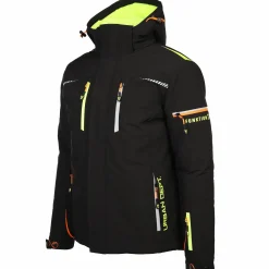 Herren Thermo Arbeitsjacke mit Neondetails