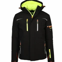 Herren Thermo Arbeitsjacke mit Neondetails
