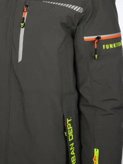 Herren Thermo Arbeitsjacke mit Neondetails