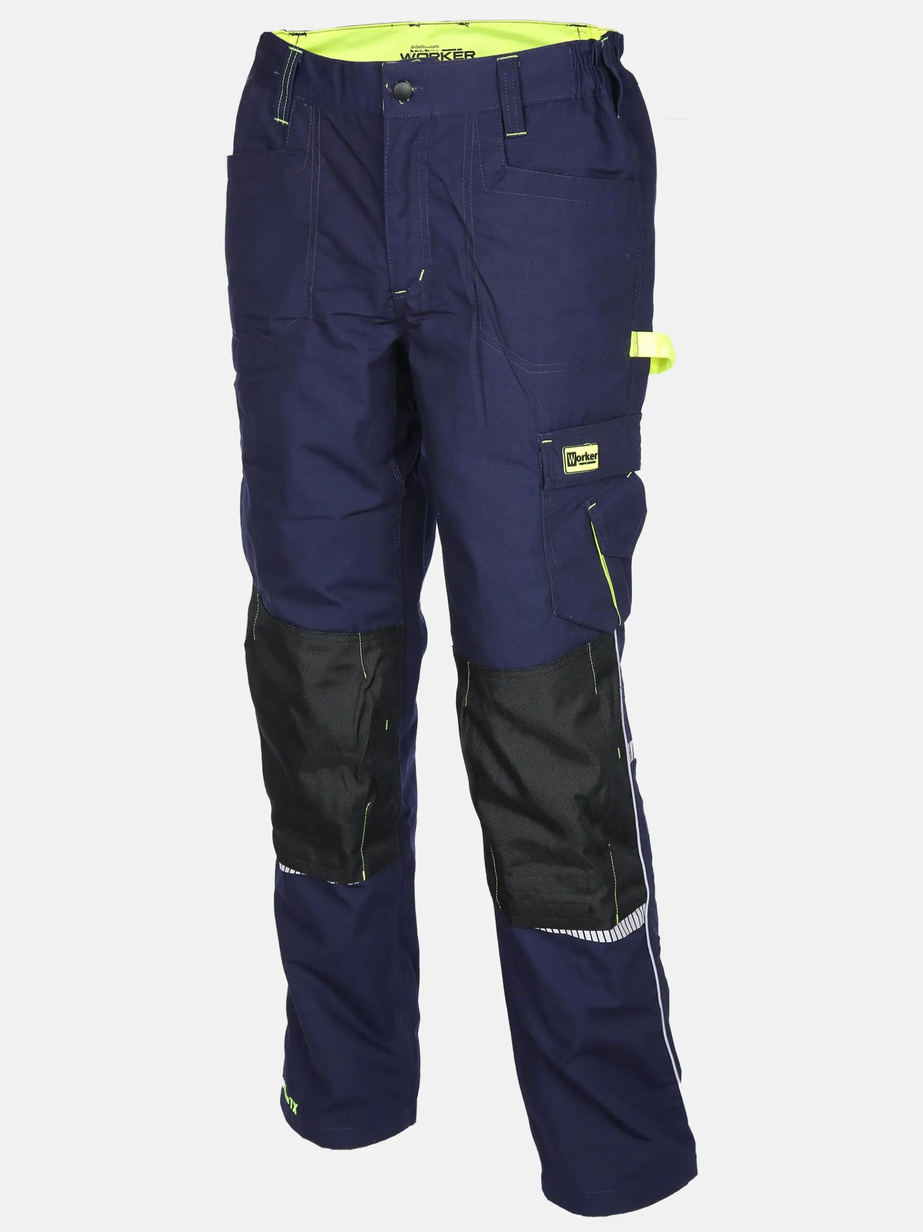 Herren Thermoarbeitshose mit Neondetails