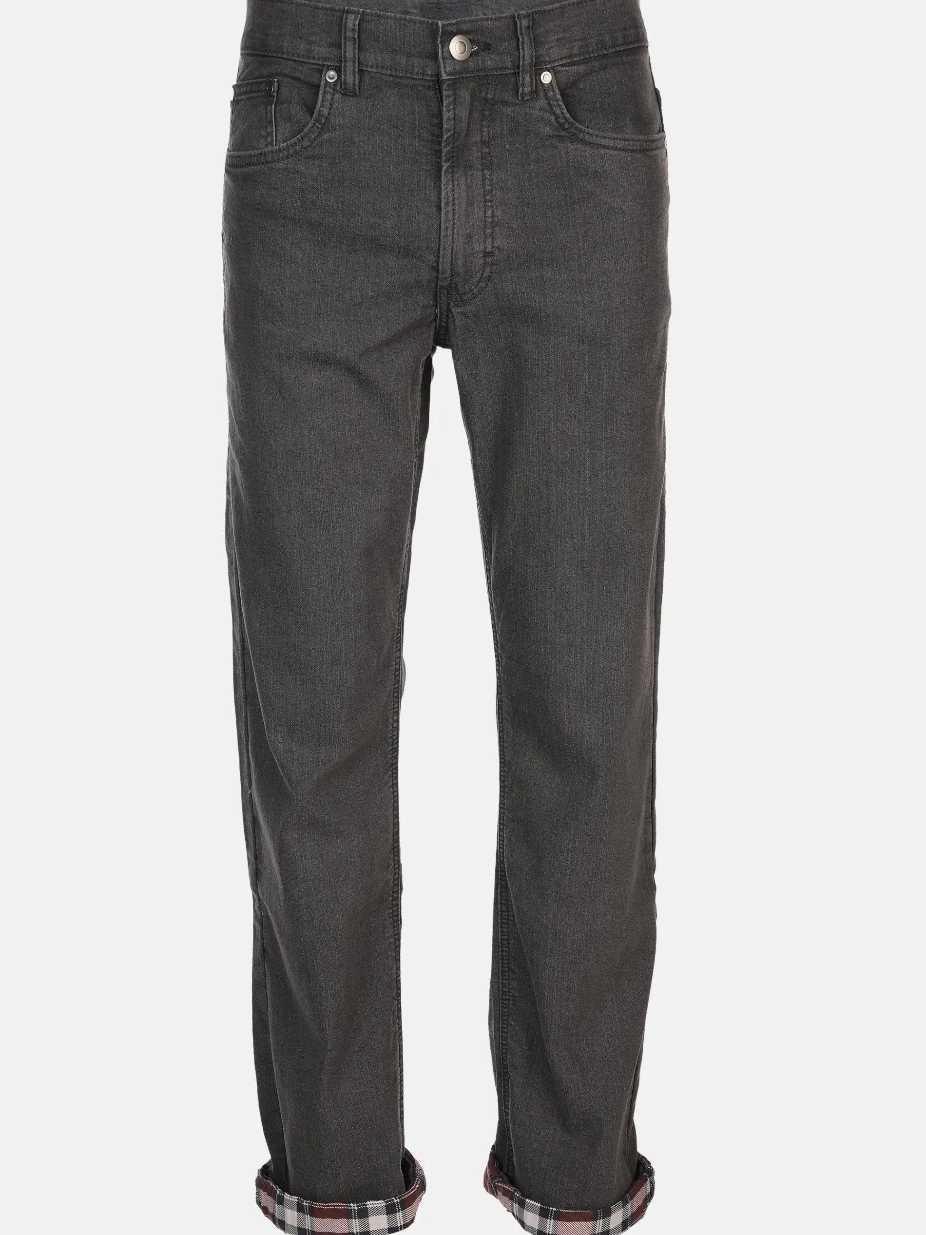 Herren Thermojeans mit kariertem Futter