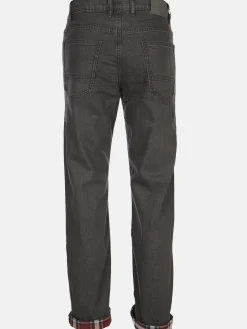 Herren Thermojeans mit kariertem Futter