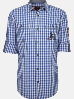 Herren Trachtenhemd im Karo-Look