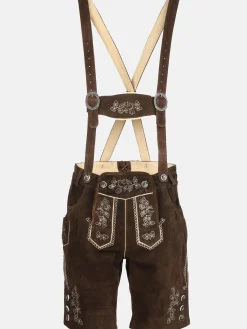 Herren Trachtenhose in Echtleder