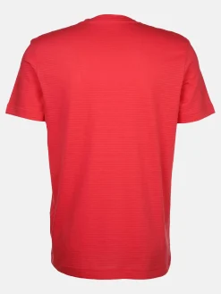 Herren T-Shirt im durchschimmernden Streifenlook