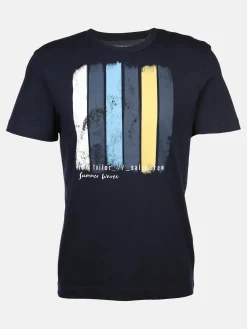 Herren T-Shirt mit abstraktem Print