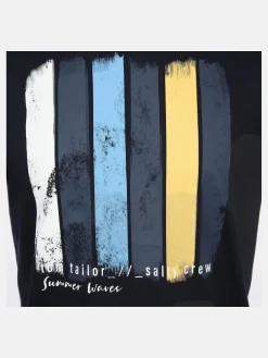 Herren T-Shirt mit abstraktem Print