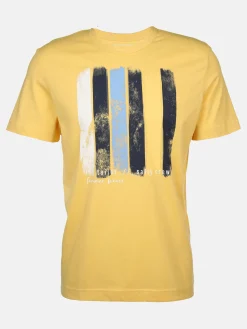 Herren T-Shirt mit abstraktem Print