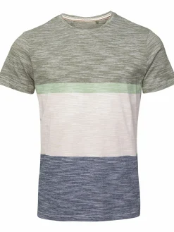 Herren T-Shirt mit Blockstreifen