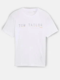 Herren T-Shirt mit Frontlogoprint