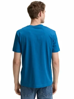 Herren T-Shirt mit Frontlogoprint
