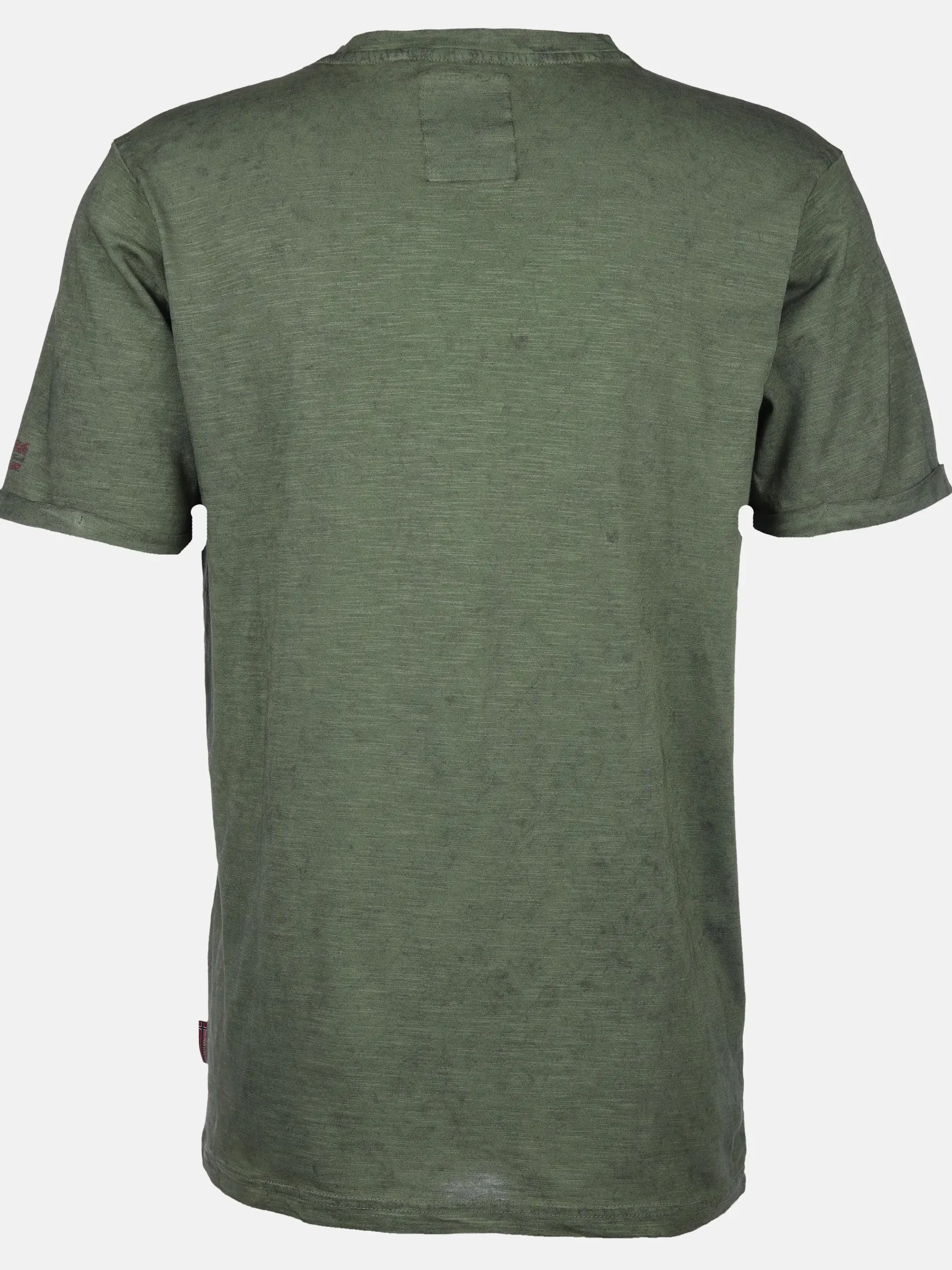 Herren T-Shirt mit Print in Used Optik