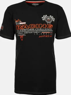 Herren T-Shirt mit Racing Print