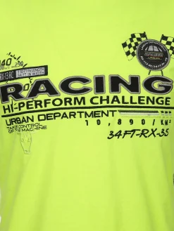 Herren T-Shirt mit Racing Print