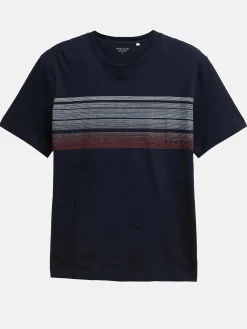 Herren T-Shirt mit Streifenprint