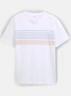 Herren T-Shirt mit Streifenprint