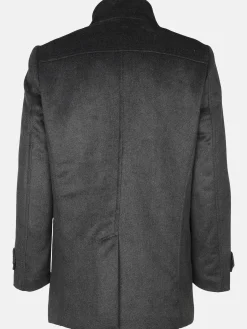 Herren Wollmantel im 2in1 Look