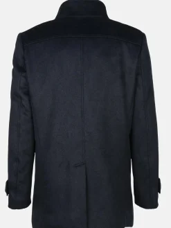 Herren Wollmantel im 2in1 Look