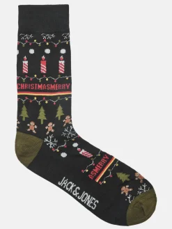 Jack & Jones JACJINGLE SOCKS GIFTB Weihnachtssocken