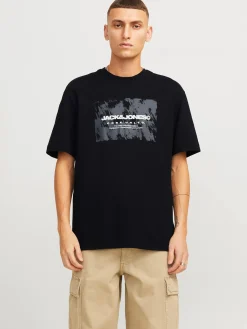 Jack & Jones JCOAERO FRONT PRINT T Shirt