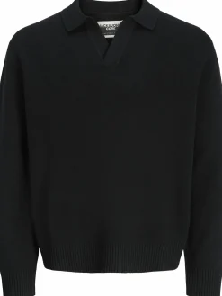 Jack & Jones JCOCOVER KNIT SPLIT N Strickpullover