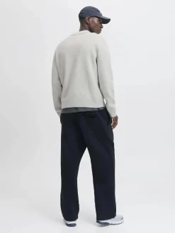 Jack & Jones JCOCOVER KNIT SPLIT N Strickpullover