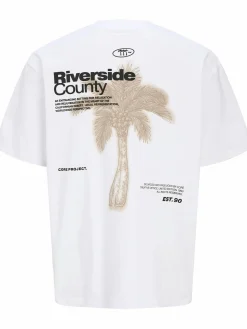 Jack & Jones JCORETREAT TEXT BACK T-Shirt