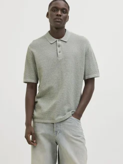 Jack & Jones JJEGEORGE KNIT POLO S Strickpolo