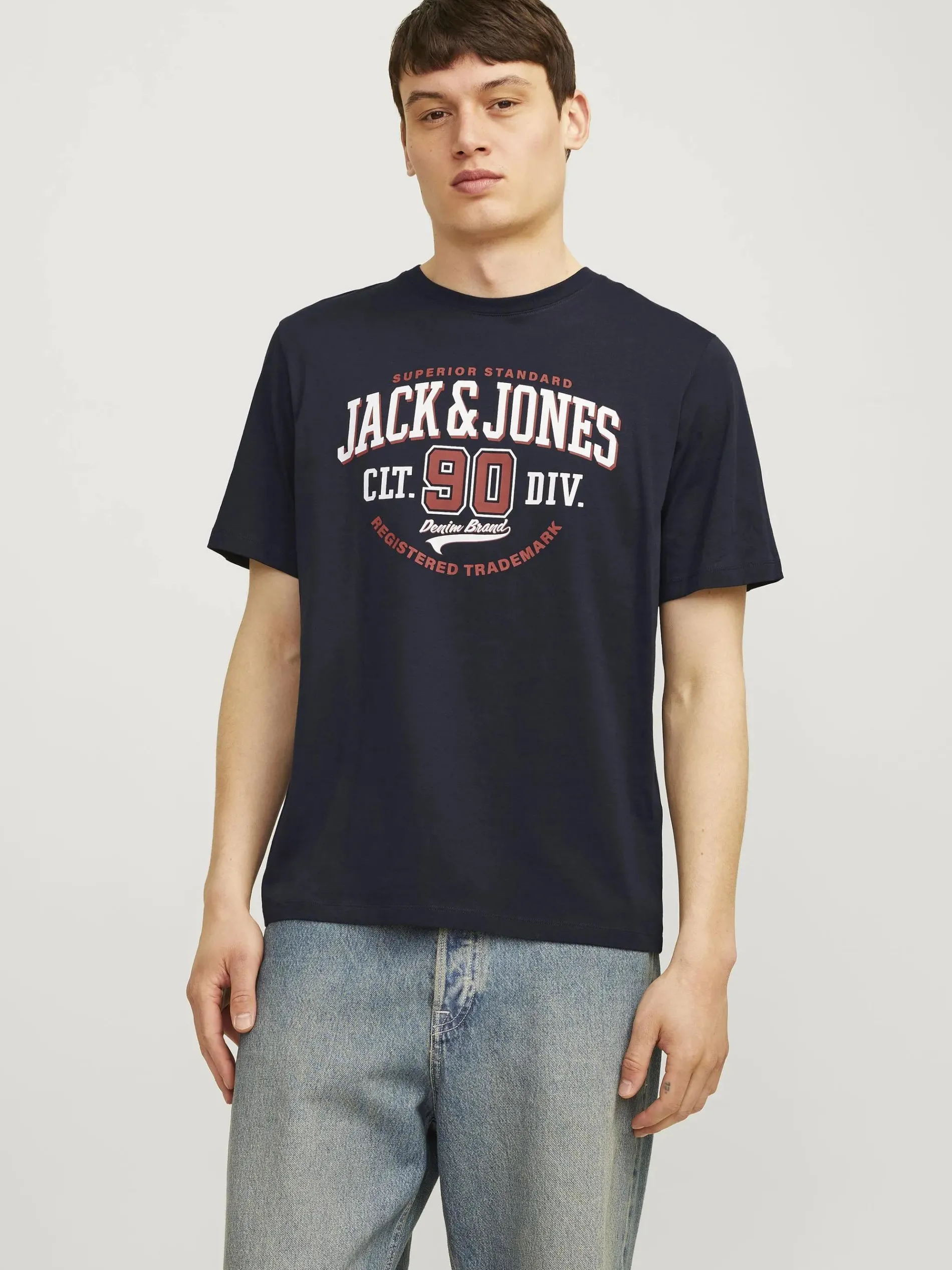 Jack & Jones JJELOGO TEE SS O-NECK T-Shirt