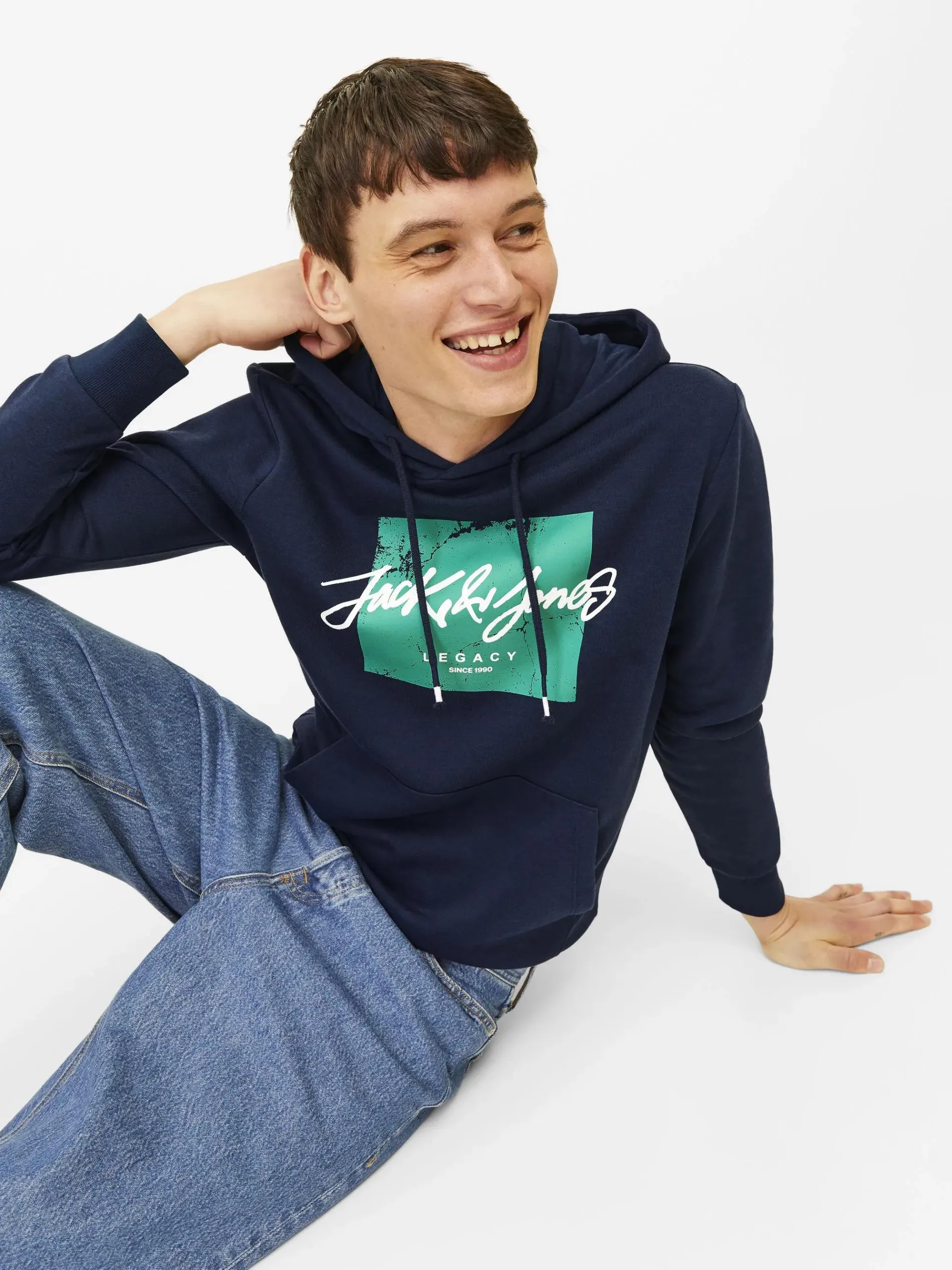 Jack & Jones JJTILEY SWEAT HOOD LN Hoodie