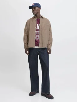 Jack & Jones JORINWOOD OVERSIZED C Cordhemd