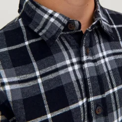Jack&Jones Junior JJPLAIN FALL CHECK SH Hemd
