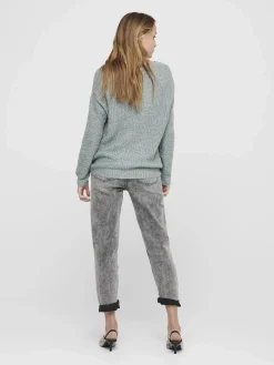 Jacquline JDYNEW MEGAN L/S PULLOV Strickpullover mit V-Ausschnitt