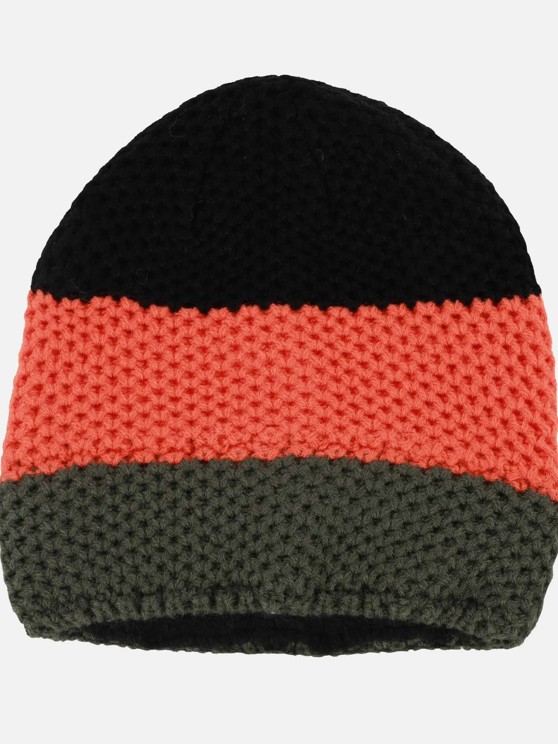 Jungen Beanie mit Blockstreifen
