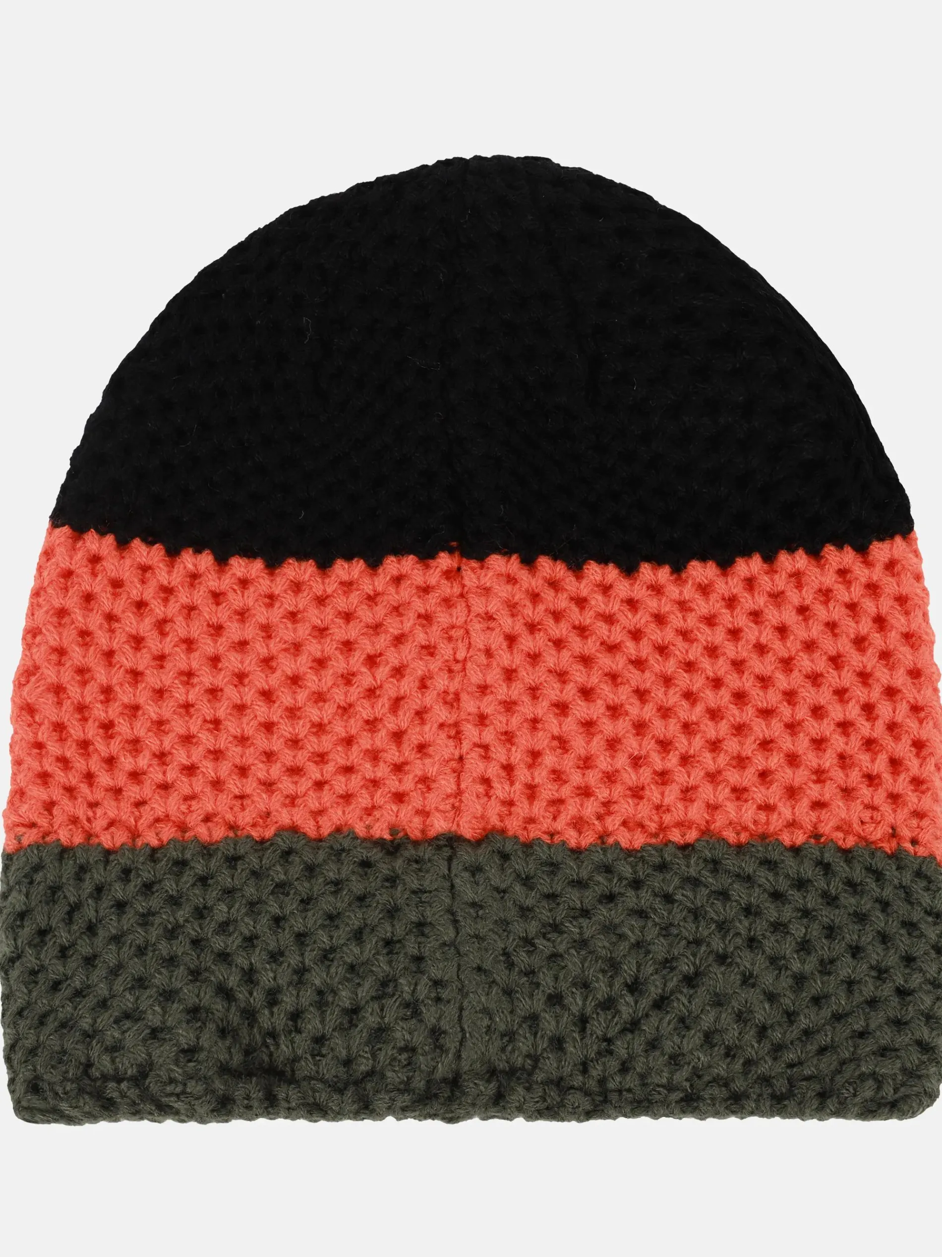 Jungen Beanie mit Blockstreifen