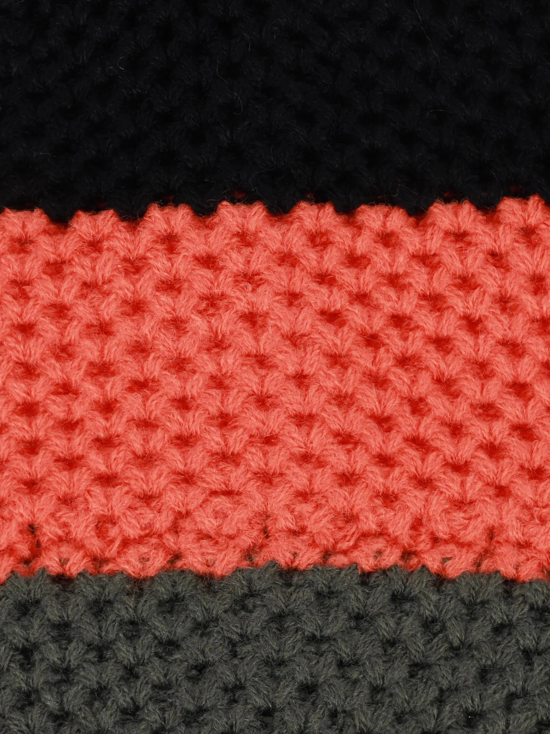 Jungen Beanie mit Blockstreifen