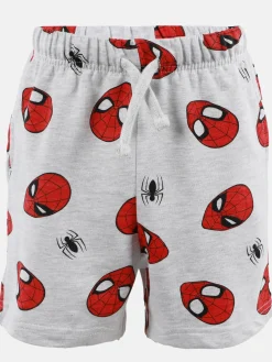Jungen Bermuda mit Alloverprint Spiderman