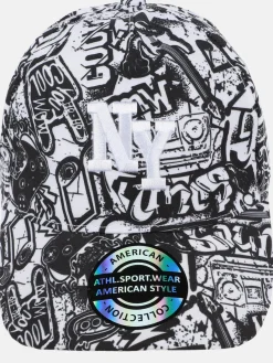 Jungen Cap mit Alloverprint