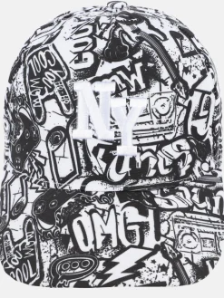 Jungen Cap mit Alloverprint