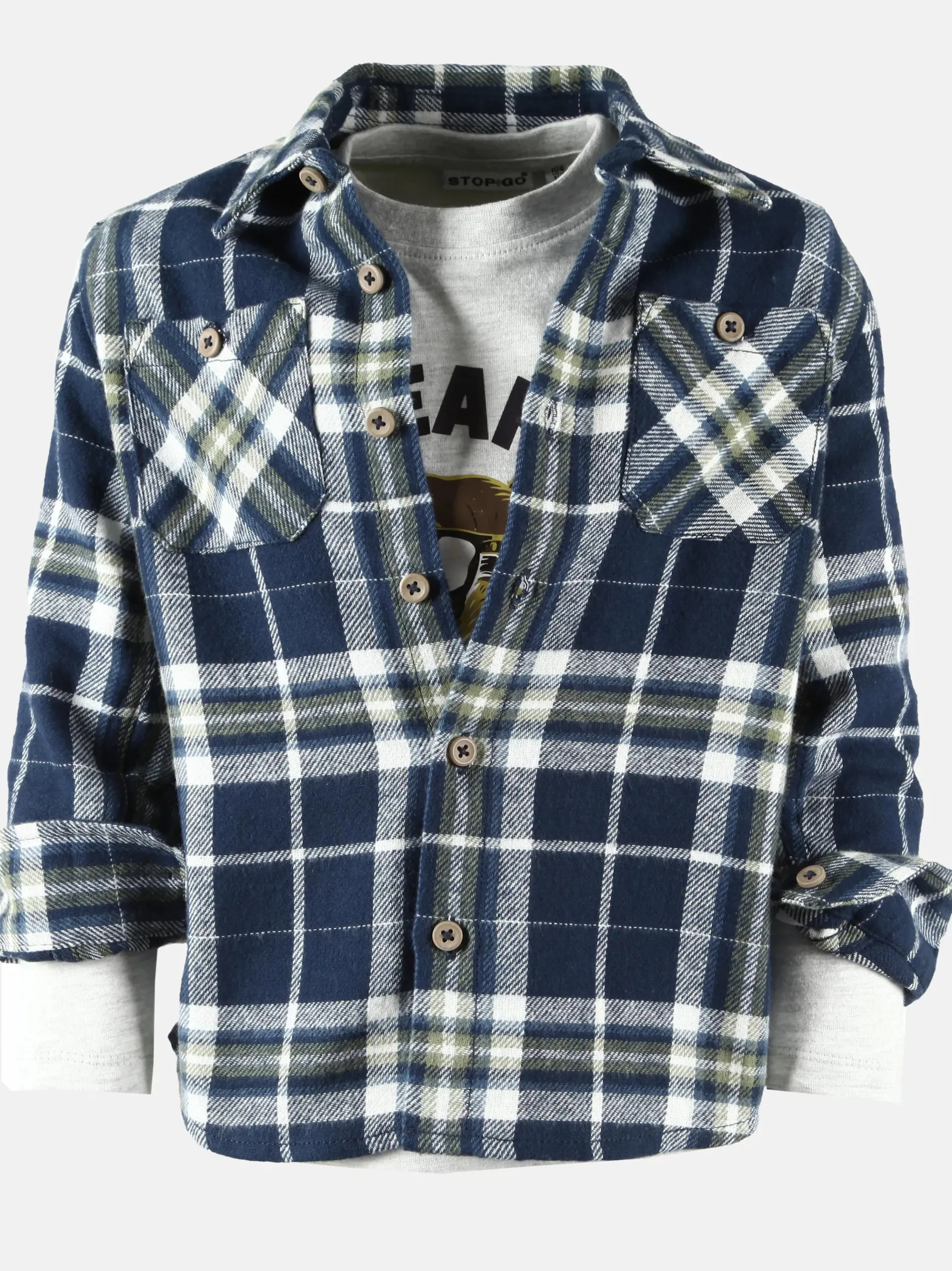 Jungen Flanellhemd im Set