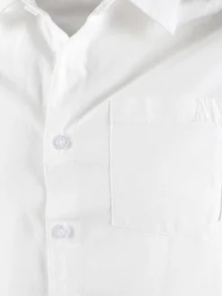 Jungen Freizeithemd mit schlichter Stickerei