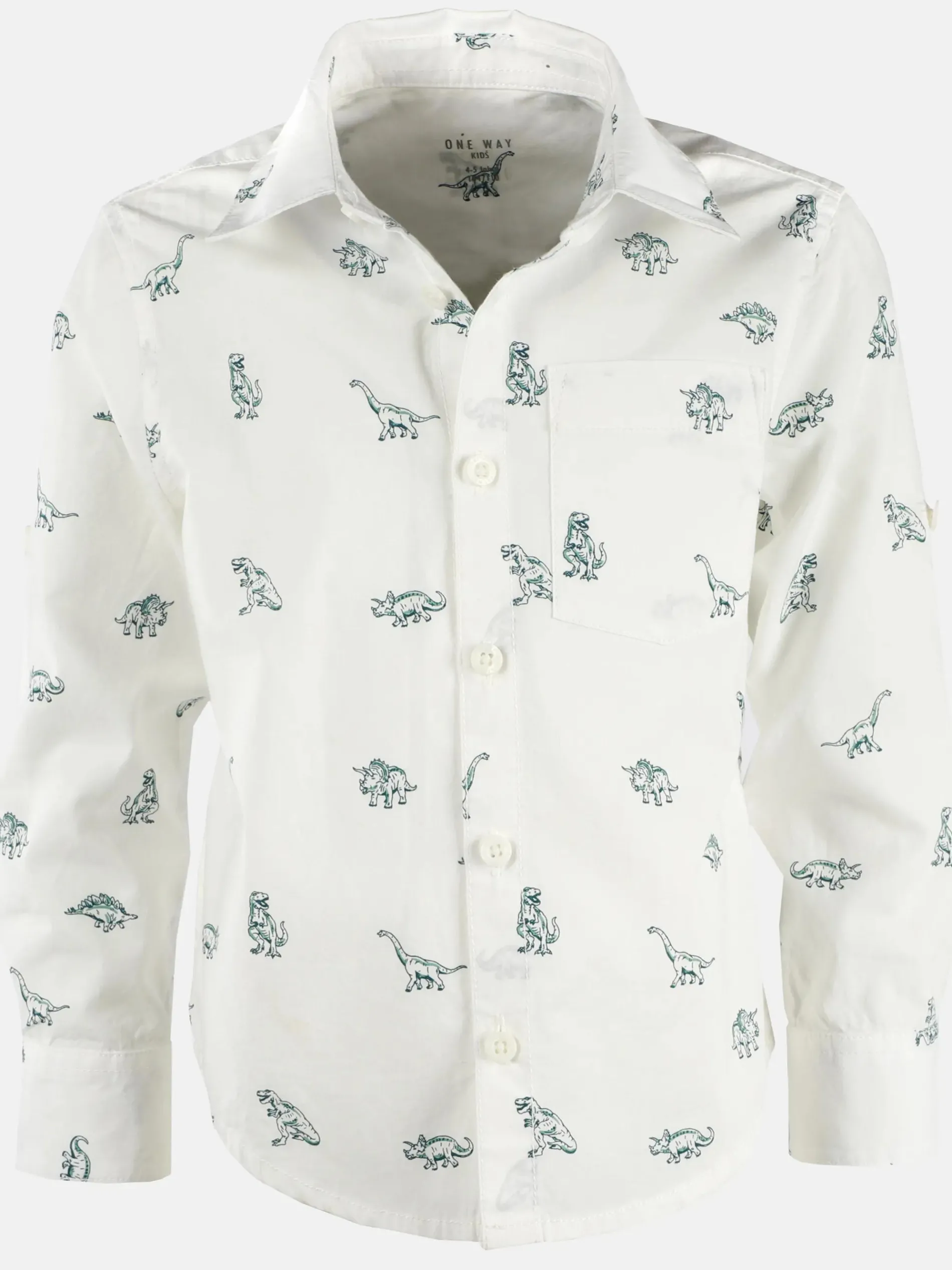 Jungen Hemd mit kleinem Dinoprint