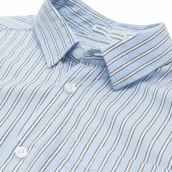 Jungen Hemd mit Streifen und Brusttasche