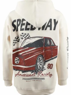 Jungen Hoodie mit Front-und Backprint