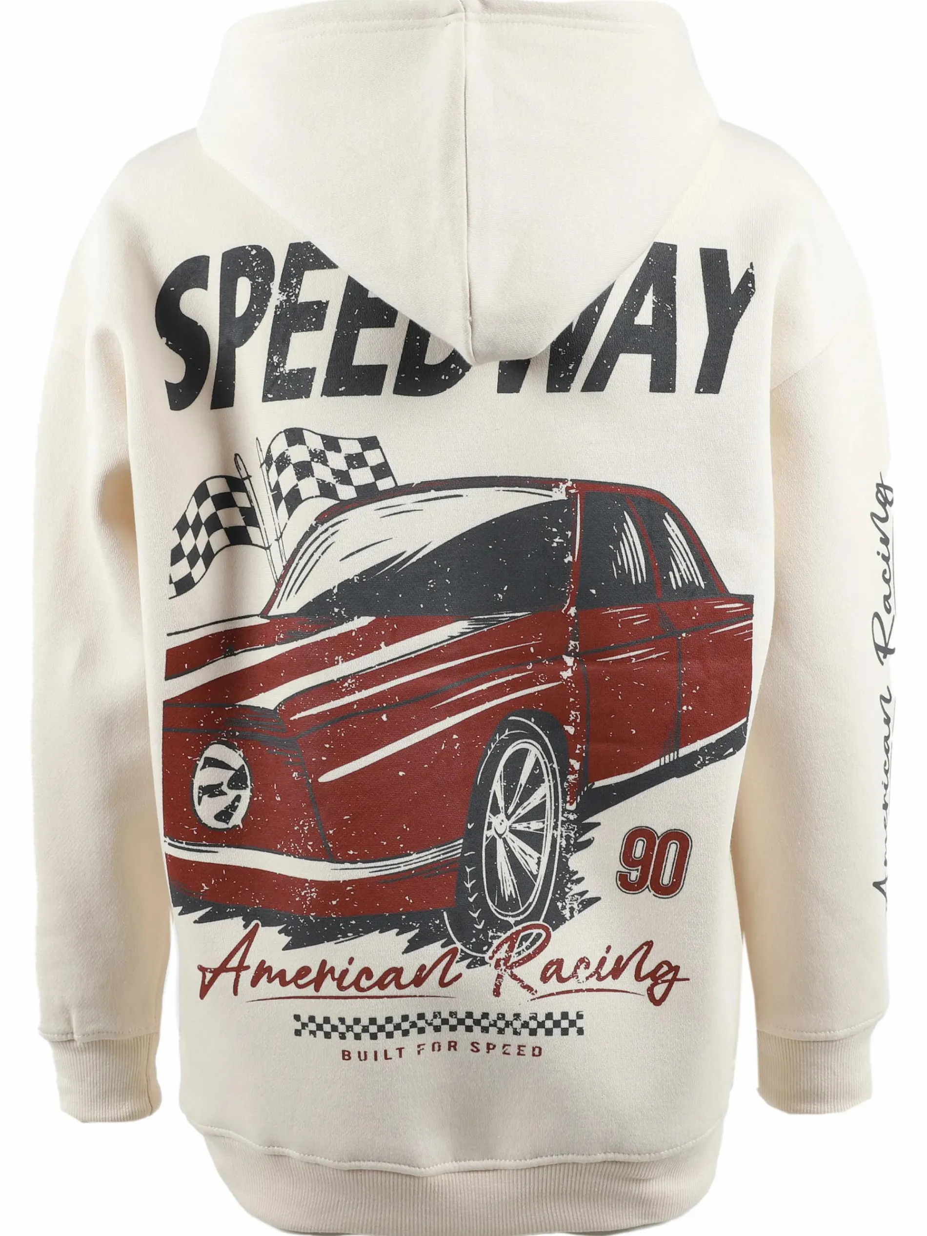 Jungen Hoodie mit Front-und Backprint