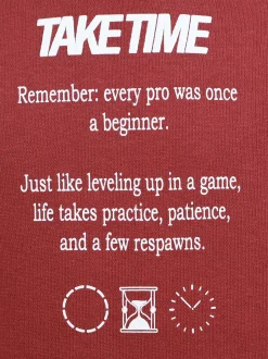 Jungen Hoodie mit Front-und Backprint