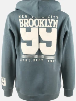 Jungen Hoodie mit Schriftprint