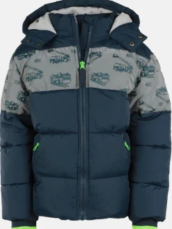 Jungen Jacke mit Feuerwhrprint