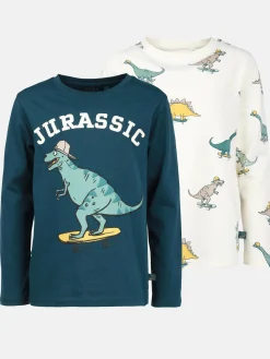 Jungen Langarmshirts im Doppelpack