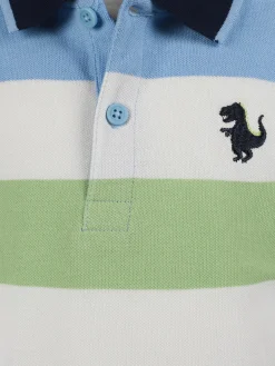 Jungen Poloshirt mit breiten Streifen